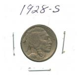 1928-S Buffalo Nickel