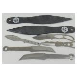 Assortment of Throwing Knives - All in Great