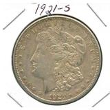 1921-S Morgan Silver Dollar