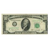 1950-C U.S. $10 Bank of Chicago Illinois Federal