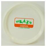 Relax in Campers Rare La Crosse Beer Tray