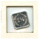 Very Nice Condition State of Illinois Occupation