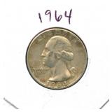 1964 Washington Silver Quarter