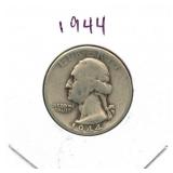 1944 Washington Silver Quarter