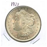 1921 Morgan Silver Dollar