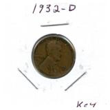 1932-D Lincoln Wheat Cent