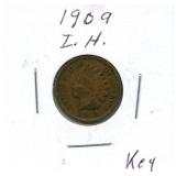 1909 Indian Head Cent