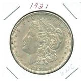 1921 Morgan Silver Dollar