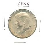1964 Kennedy Silver Half Dollar