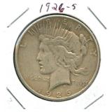 1926-S Peace Silver Dollar