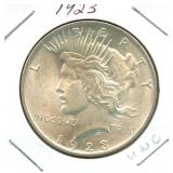 1923 Peace Silver Dollar