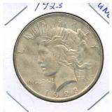 1923 Peace Silver Dollar