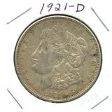 1921-D Morgan Silver Dollar