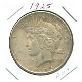 1925 Peace Silver Dollar