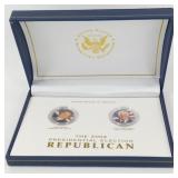 2004 Presidential Election Coin Set Republican
