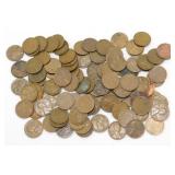 Group of 100 Lincoln Wheat Cents