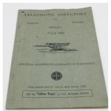 1952 Mindoro Phone Book