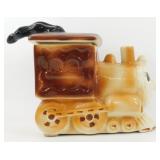* Vintage Anthropomorphic Train Ceramic Cookie