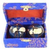 Vintage Chinese Stress Chime Balls