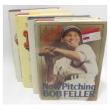 5 Vintage Hardcover Books All About Baseball