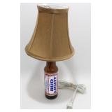 * Vintage Bud Light Bottle Lamp - Working