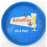 * Vintage Ballantine Beer Tray - Metal