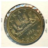 1972 Canadian Voyageur Silver Dollar - 50%