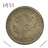 1921 Morgan Silver Dollar