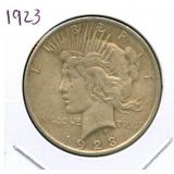 1923 Peace Silver Dollar