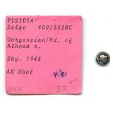 Pisidia Selge Obol Facing Gorgoneion Athena