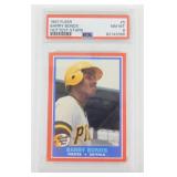 1987 Fleer Stars Barry Bonds - PSA 8
