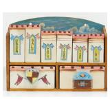 ** Vintage Spice Rack