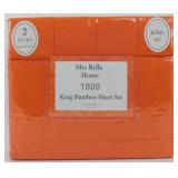 New 6-pc King Bamboo Sheet Set