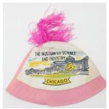 Souvenir Hat w/ Feather featuring Museum of