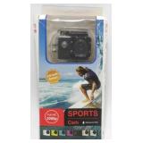 1080p Sports Cam - Waterproof, New Open Package