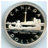 1984 Canadian Toronto Proof Commemorative