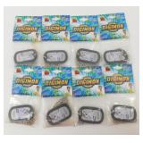8 NOS 2000 Digimon Gomamon Rookie Dog Tags