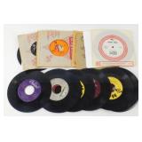 45 RPM Vinyl Record Collection of 26 Records