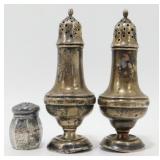 Sterling Silver Salt & Pepper Shakers - 76.53