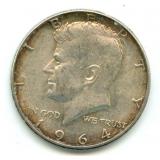 1964 Kennedy Silver Half Dollar