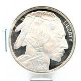 1 Ounce Buffalo Design Silver Round - .999 Fine