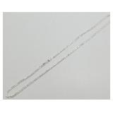 .925 Sterling Necklace - 22", New