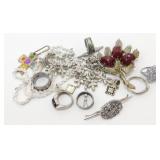 Nice Group of Fashion Jewelry - Rings, Pendants,