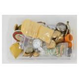 Group of Pocket Watch Parts