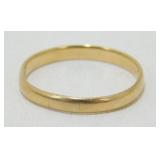 14k Gold Marked Ring - Size 9-1/2, 2.15 grams