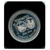 1974 Canadian Winnipeg Proof Commemorative Silver
