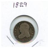 1829 Bust Silver Dime