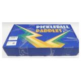 NIB Pickleball Paddles & Balls in Carrying Case