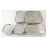 Set of 6 Vintage Volrath Stainless Steel