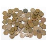 Group of 100 Lincoln Wheat Cents
